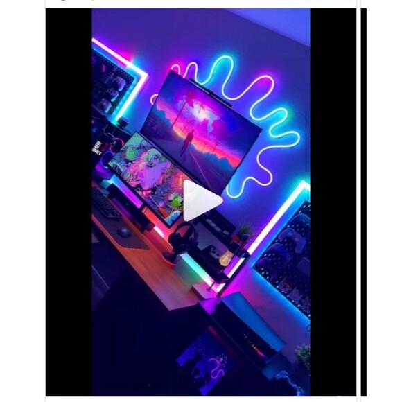 LIFX Neon Flex Smart LED Light Strip – Flexible RGB Color Changing Smart-New - Picture 10 of 10